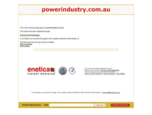 Tablet Screenshot of powerindustry.com.au